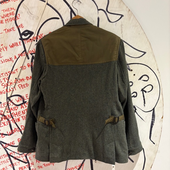 Oliver Spencer Three Pocket Buckle Back Chore Jacket Size 40 - Picture 2 of 10